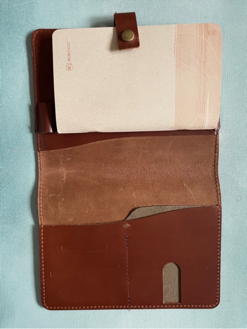Rustico Leather Notebook Cover Journal - Picture 8 of 14
